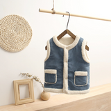 Autumn and Winter Children Lambs Waistcoats