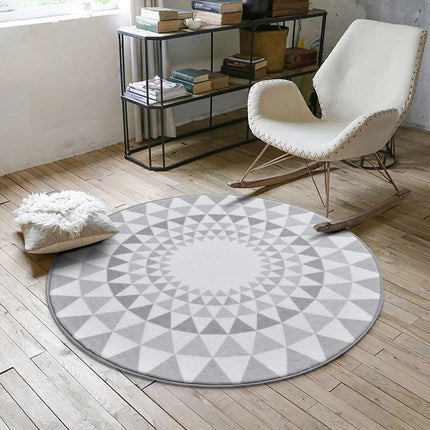 Ins Nordic round carpet - Minihomy