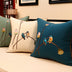 Chinese Embroidered Throw Pillow Sofa Cover Pillow Without Core - Minihomy