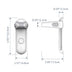 Children's Door Lever Lock Opening Artifact Anti-cat Anti-pet Room Easy To Install And Use - Minihomy