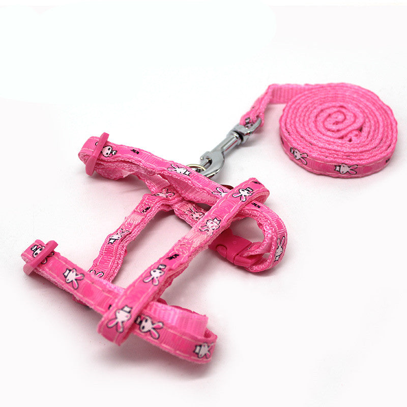 Small Pet Walking Rabbit Rope Traction Rope