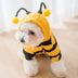 Cute Bee Sweater Puppy Dog Cat Clothes - Minihomy