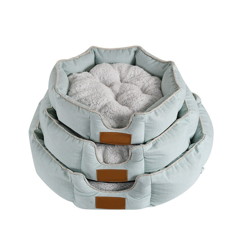 Warm And Practical Winter Pet Cotton Nest Pet Mat