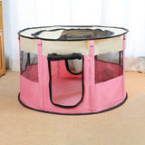 Removable Pet House Oxford Cloth Crate Room Playing Exercise Breeding Delivery Room