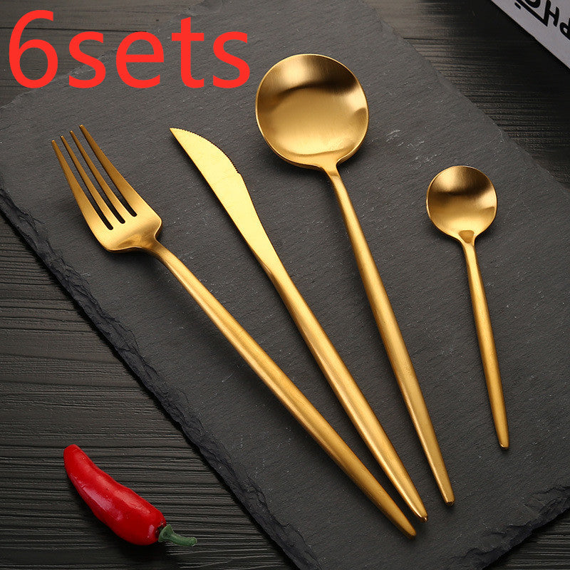 Stainless Steel Knife And Fork Set