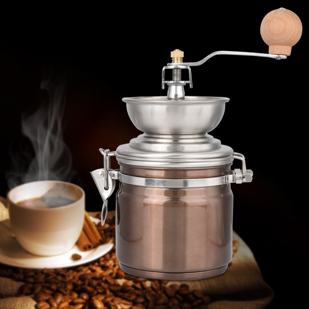 Portable Manual Ceramic Coffee Grinder Washable ABS Ceramic - Minihomy