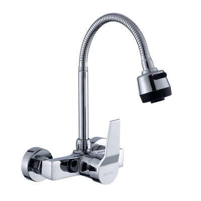 In-Wall Kitchen In-Wall Hot And Cold Water Faucet - Minihomy