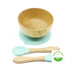 Anti-Fall And Anti-Scald Children's Tableware Suction Cup Bowl Bowl Spoon Set