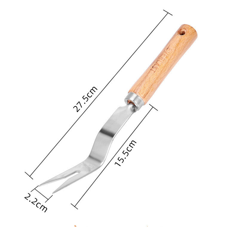 Practical Soil Loosening And Rooting Device For Home Pulling Weeds And Digging Wild Vegetables