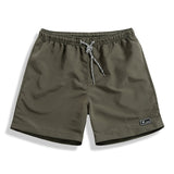 Men's Waist Tether And Quick-Drying 5-Point Casual Shorts - Minihomy