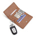 Cowhide Household Key Case Leather Key Case Multi-color Multi-function Coin Purse Zipper Bag - Minihomy