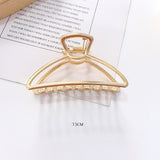 Pearl Hair Clip claw Bathing Hair Accessories