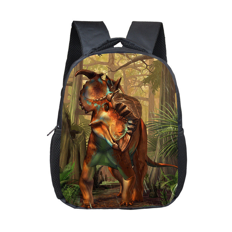 Cartoon Dinosaur Kindergarten Backpack - Minihomy