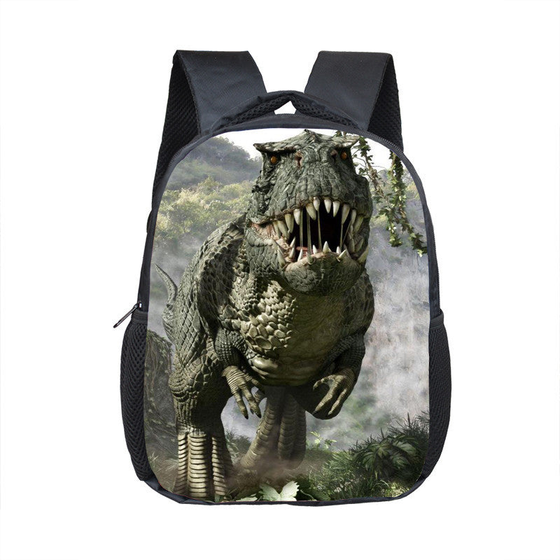 Cartoon Dinosaur Kindergarten Backpack - Minihomy