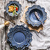 Retro Embossed Ceramic Tableware