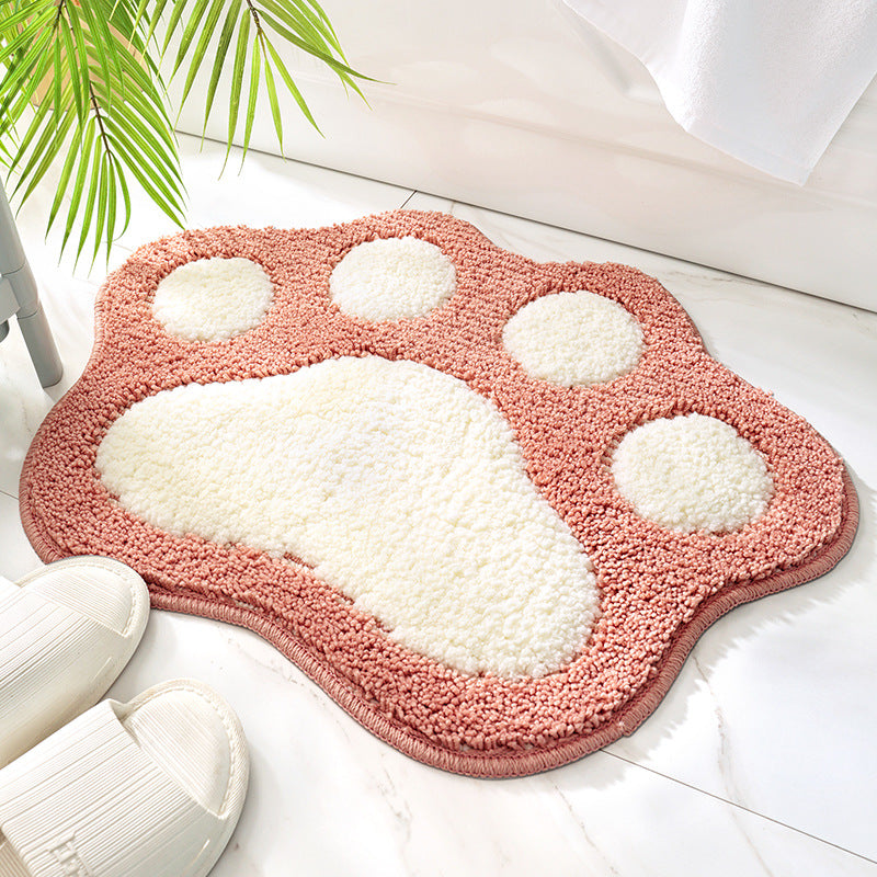 Anti-Slip Mat Bathroom Carpet Door Mat Cute Bathroom Foot Mat - Minihomy