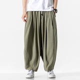 Straight Cropped Harem Pants