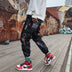 Cropped Pants For The Summer Men Loose Joggers Print Streetwear Harem Pants - Minihomy