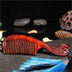 Red Sandalwood Comb Mahogany Angel Wing Comb Whole Wood Comb Can Be Customized Engraving Creative Gifts