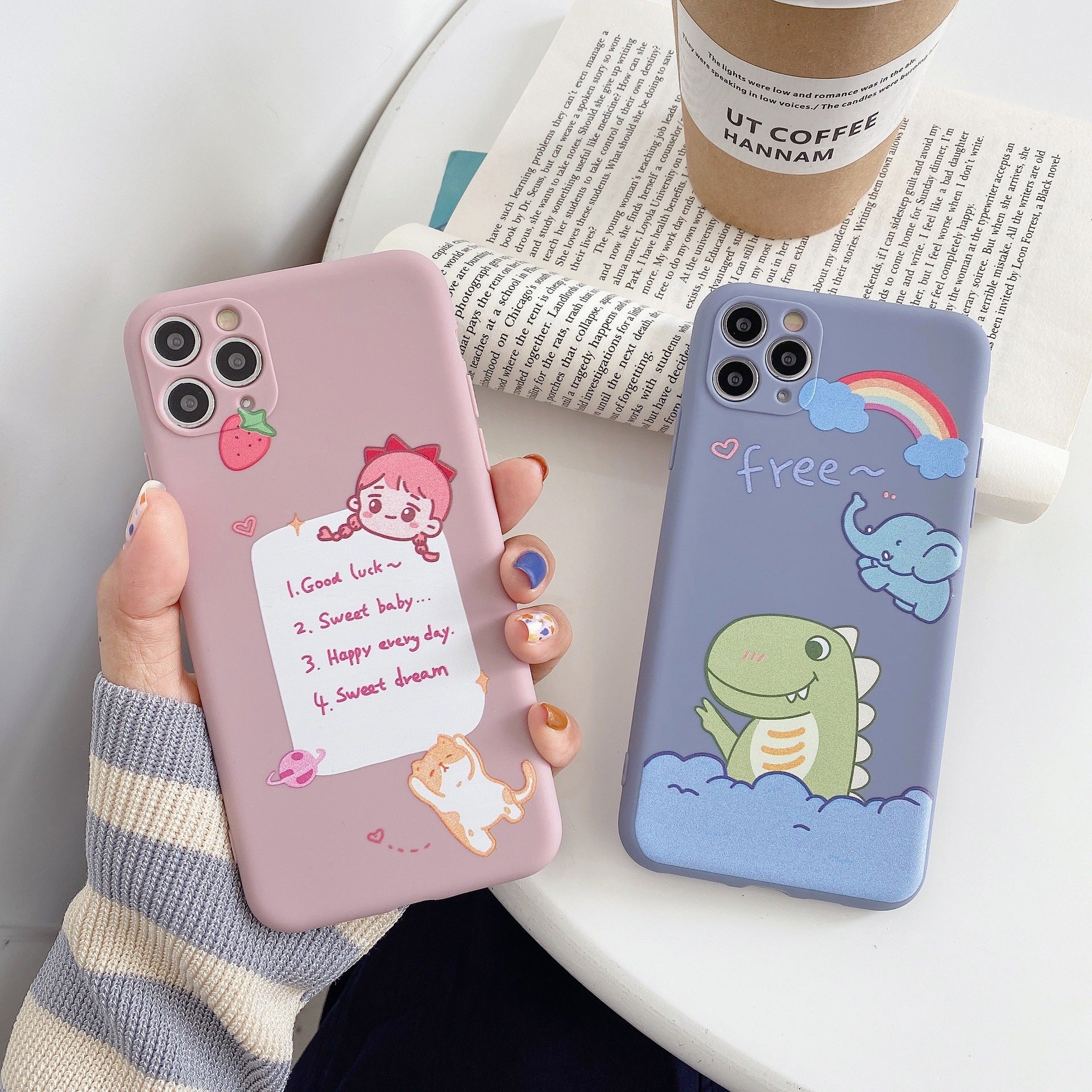 Cartoon Soft Shell Mobile Phone Case - Minihomy