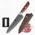 Chef's Knife for Western Cooking: Meat Cleaver & Kitchen Knife Set - Minihomy