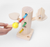 Wooden Woodpecker Catching Insects Early Education For Children