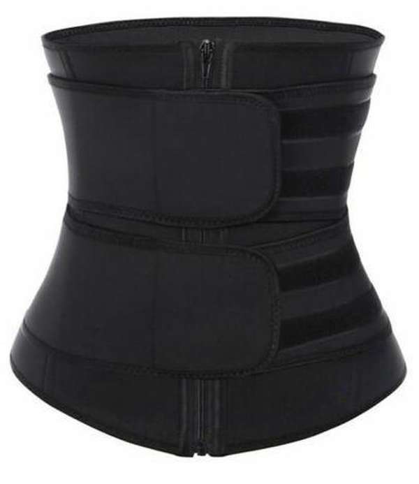 Double Waist Belt Waist Trainer Steel Bone Corset Waist Trainer Neoprene Corset - Minihomy