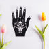 2 Sheets Hand Tattoo Henna Stencil Temporary - Minihomy