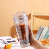 Luminous Creative Coffee Cup Plastic Cup