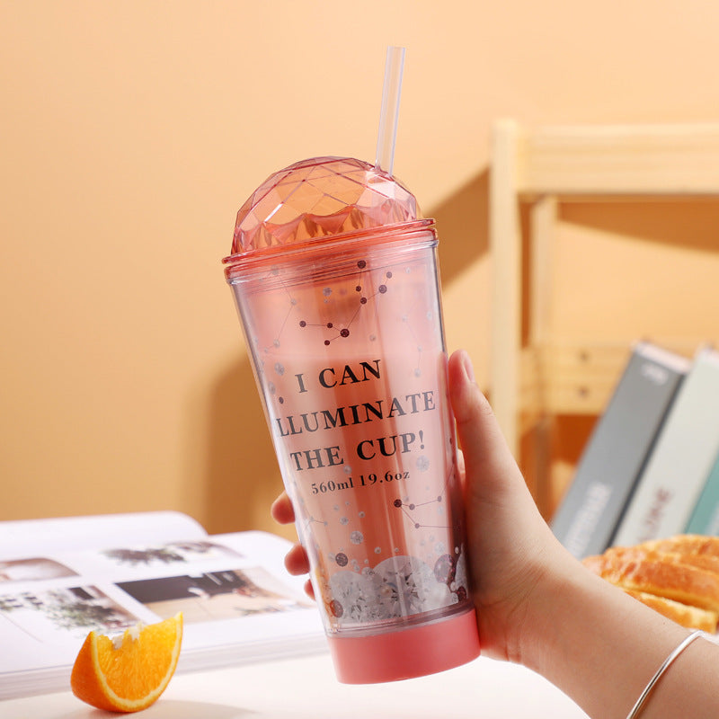 Luminous Creative Coffee Cup Plastic Cup