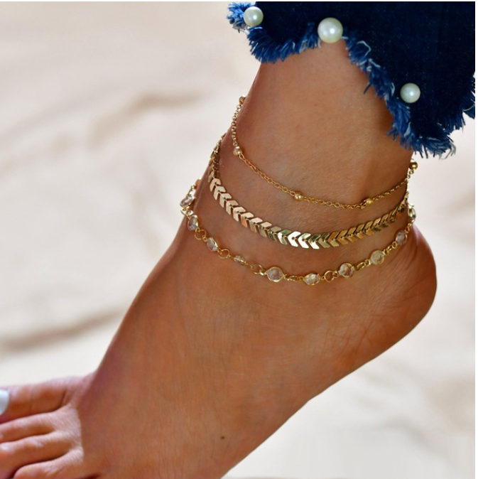 Bohemian Beads Anklets for Women