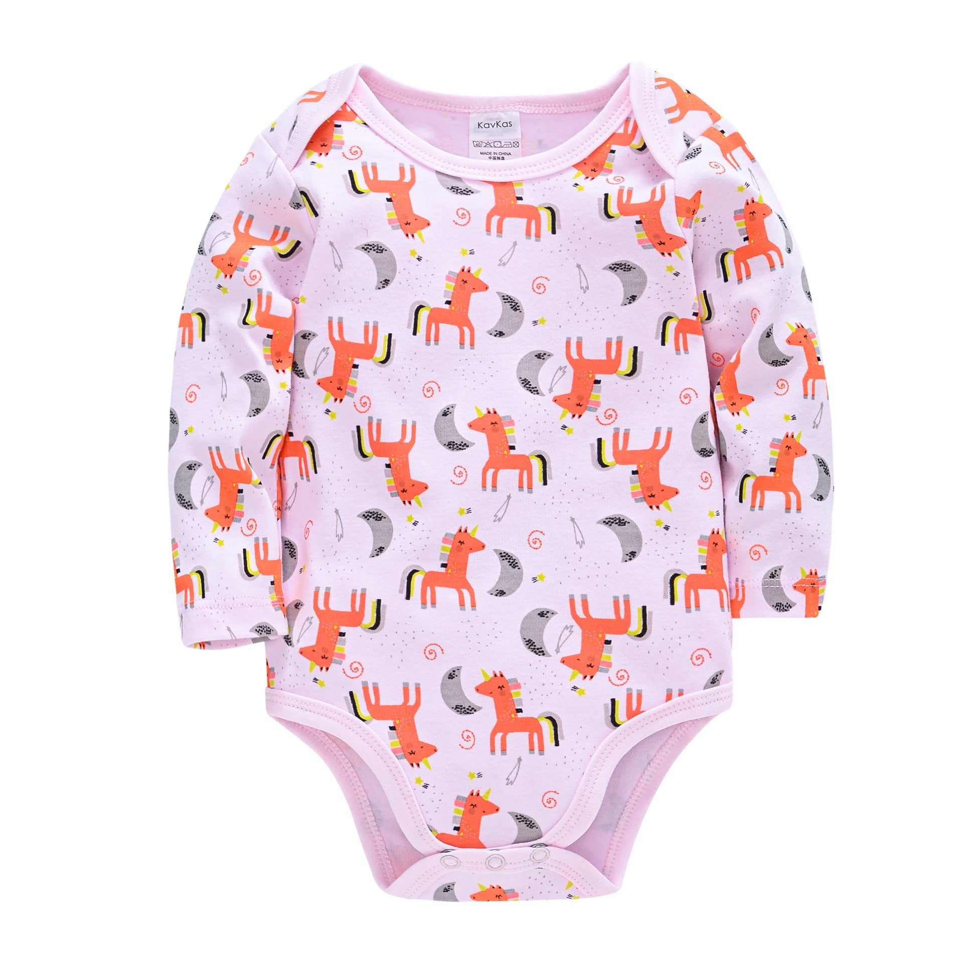 Baby Long Sleeve Bodysuit Baby Clothing - Minihomy