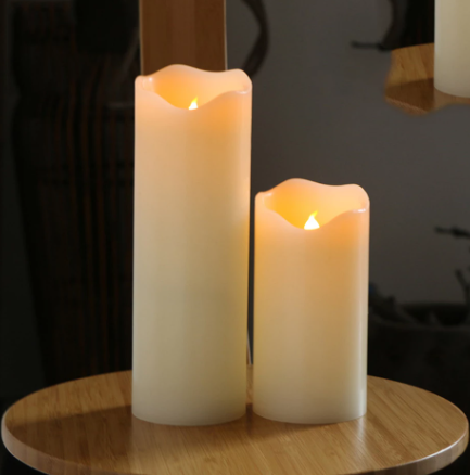 LED Electronic Candle Light Oblique Mouth Ordinary Artificial Paraffin Fake Candle Light