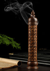 Wenge Wood Hollow Walnut Vertical Incense