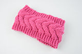 Acrylic Thick Wool Knitted Headband Diagonally Crossed Hair Accessories For Women