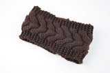 Acrylic Thick Wool Knitted Headband Diagonally Crossed Hair Accessories For Women