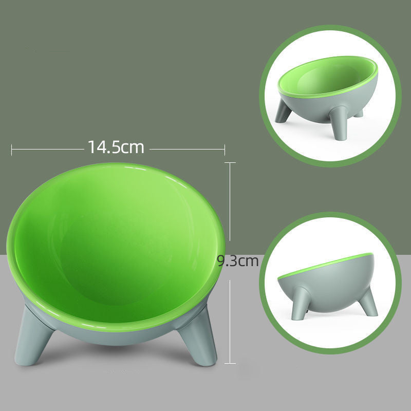 Cat Dog Bowl With Stand Pet Feeding Food Bowls Dogs Bunny Rabbit Nordic Color Feeder Product Supplies Pet Accessories - Minihomy