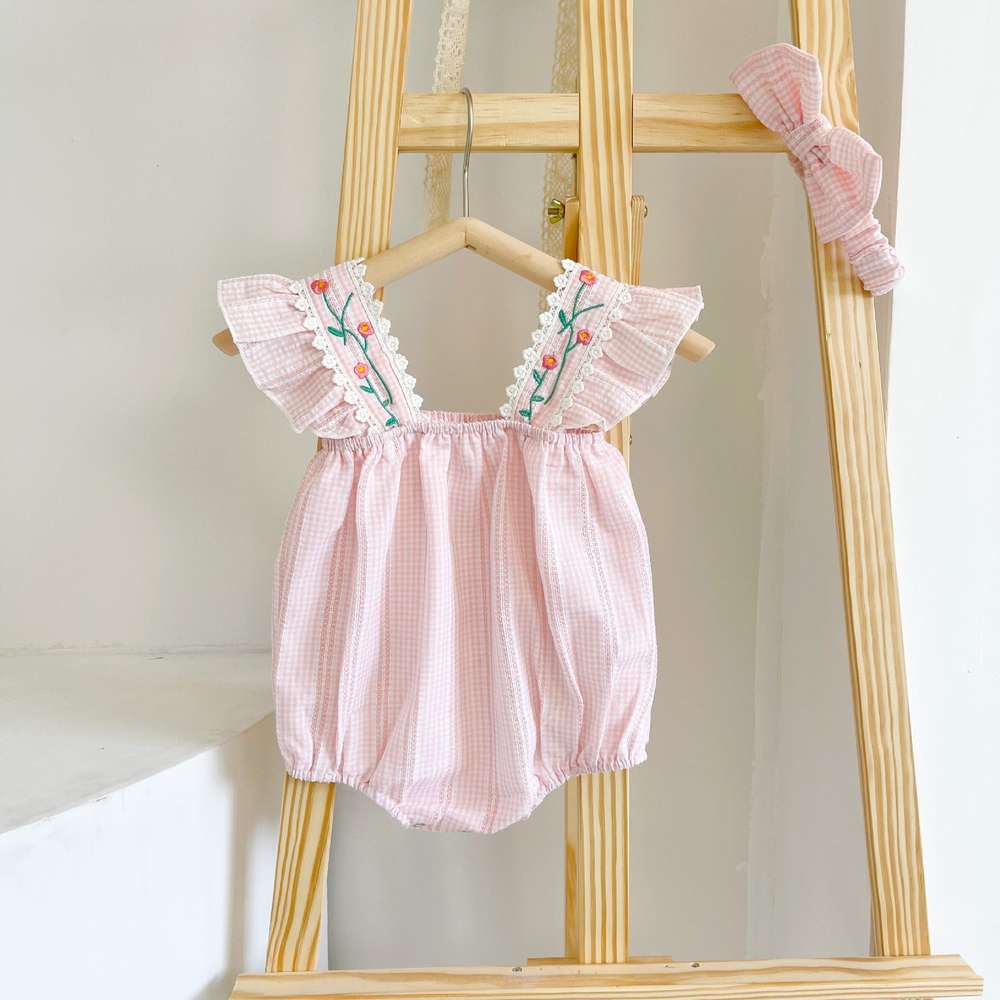 Baby One-piece Sleeveless Romper - Minihomy