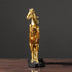 Golden Statue Resin Horse Sculpture Home Cabinet Decoration - Minihomy