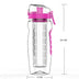 Free Fruit Infuser Juice Shaker Bottle Portable Climbing Camp Bottle - Minihomy