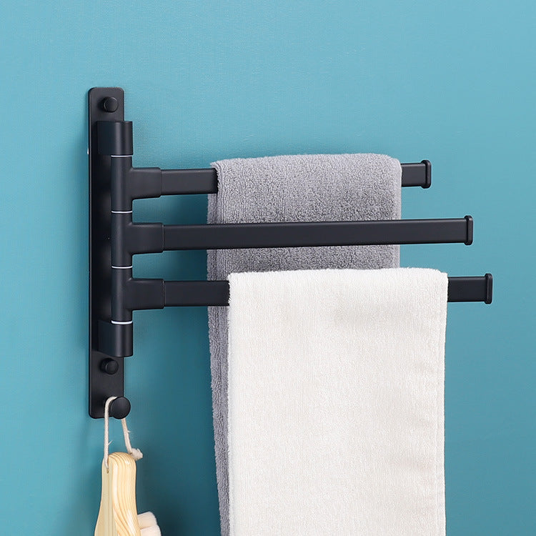 Towel Rack Without Perforation In The Bathroom