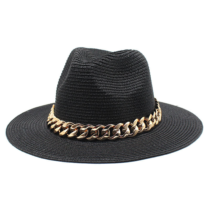 Spring Black Khaki Beach Casual Summer Hats