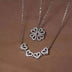 Four-leaf Clover Double-wear Necklace Female Jewelry - Minihomy