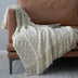 Jacquard Knitted Bed Tail Towel Autumn Winter Blanket - Minihomy