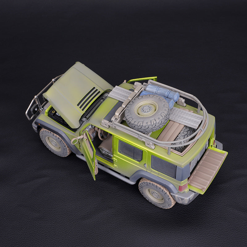 Wrangler Off-road Simulation Alloy Car Model