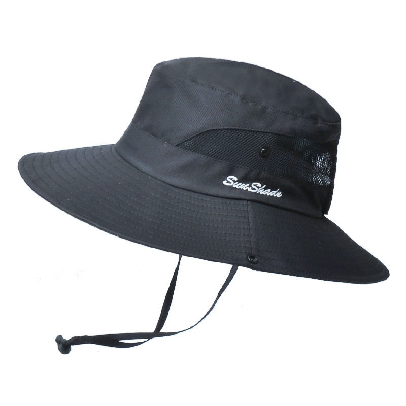 Outdoor sunshade hat couple fisherman's hat