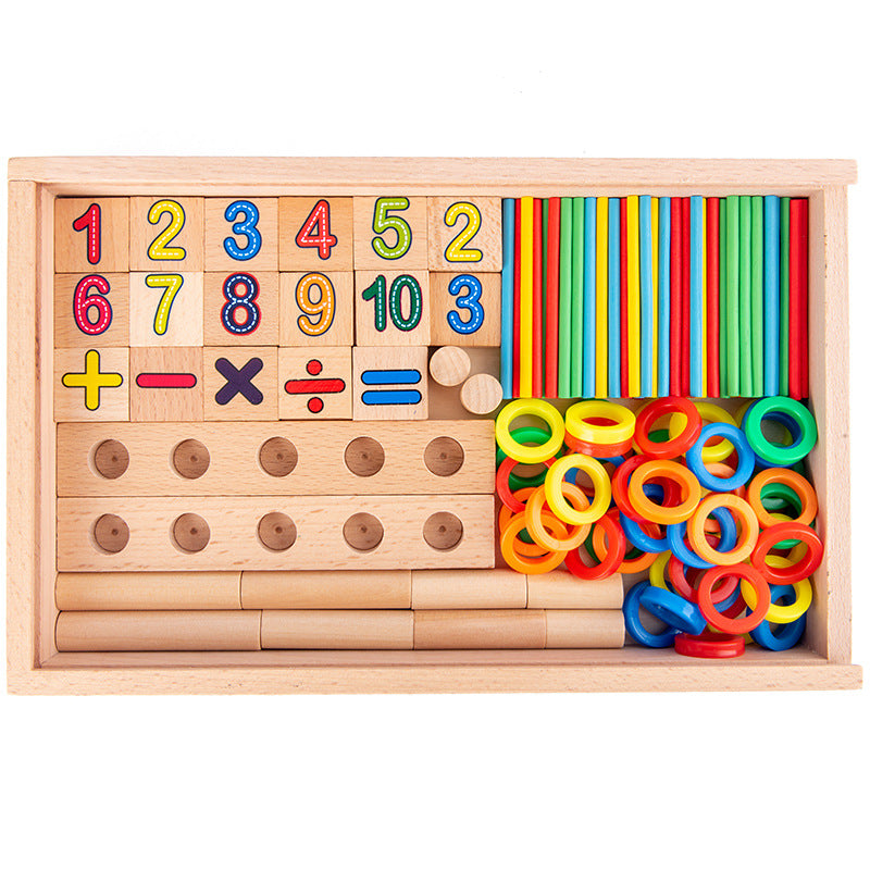 Children's Educational Toys Wooden Learning Box Educational Toys