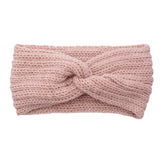 Knitted Cross Headband Ear Protection Braided Headband