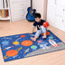 Outer Space Kids Rug Cute Kids Room Carpet - Minihomy