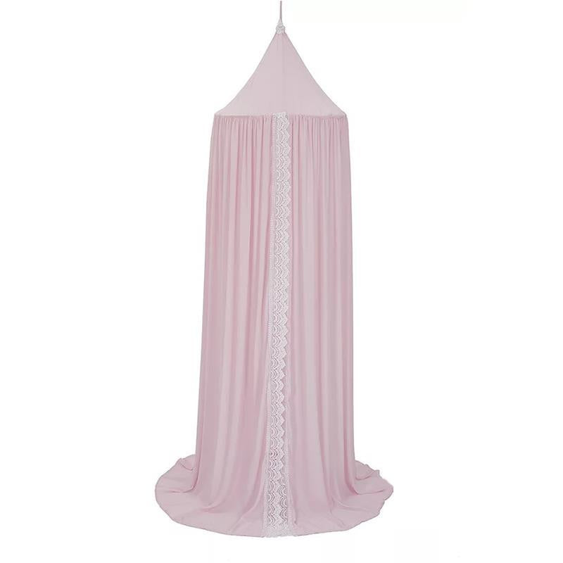 Chiffonx Lace Princess Bed Canopy Mosquito Net Hanging Curtain Baby Indoor Outdoor Play Reading Tent Kids Bedroom Decoration - Minihomy